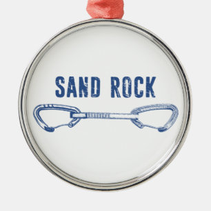 Ornement En Métal Sand Rock Alabama Escalade Quickdraw