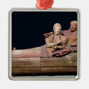 Ornement En Métal Sarcophage d'un ménage marié, 525-500 AVANT JÉSUS