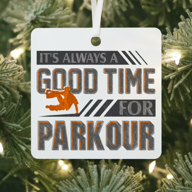 Ornement En Métal Saut de base C'est toujours un bon moment pour par (Insitu)