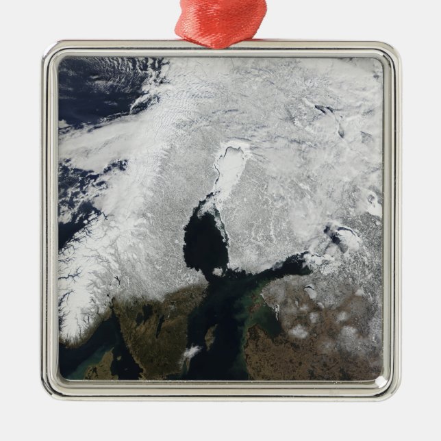 Ornement En Métal scandinave (Devant)