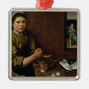 Ornement En Métal Scène de cuisine