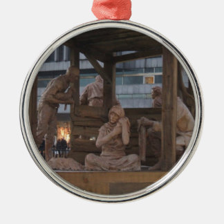 Ornement En Métal Scène de nativité