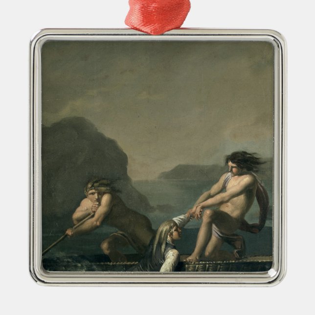 Ornement En Métal Scènes 'de Journey souterrain de Niels Klim (Devant)