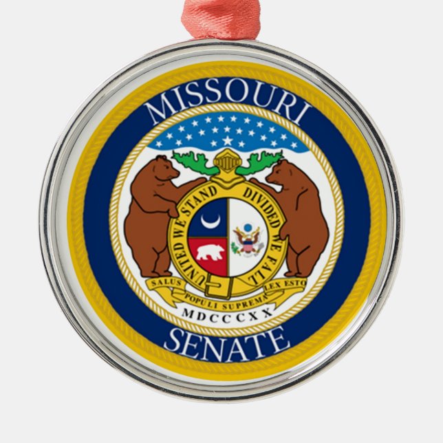 ORNEMENT EN MÉTAL SÉNAT DE MISSOURI (Devant)