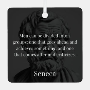 Ornement En Métal Seneca's Division : Les Doers et les Critiques