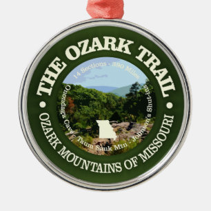 Ornement En Métal Sentier Ozark (rd)