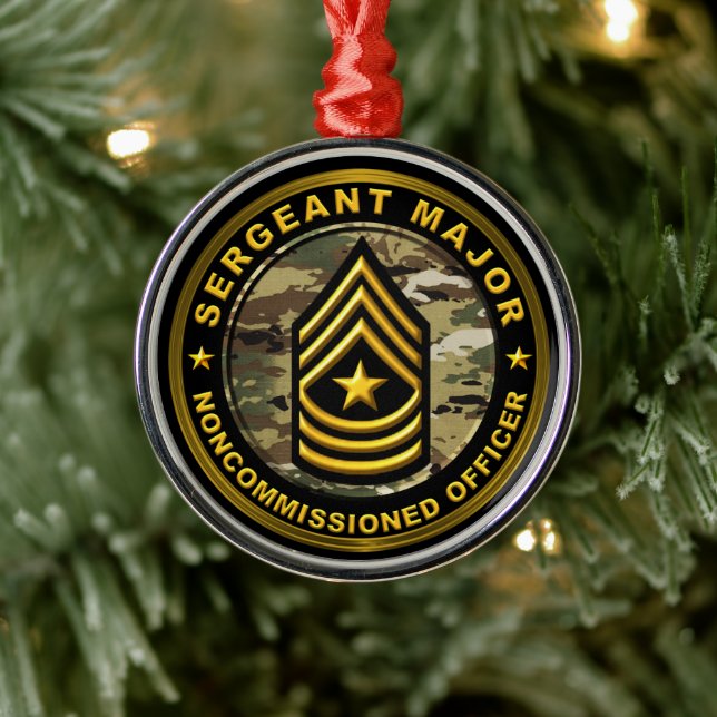 Ornement En Métal Sergent-major Noël (Arbre)