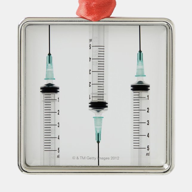 Ornement En Métal Seringues 3 (Devant)
