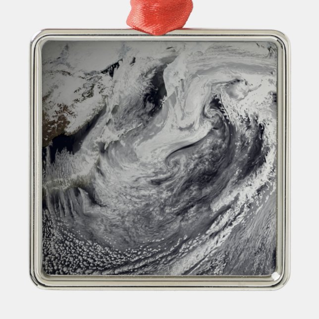 Ornement En Métal Simulation de nuage d'une seule journée (Devant)