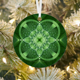Ornement En Métal SlipperyJoe's Saint Patrick's Day lumineux quatre