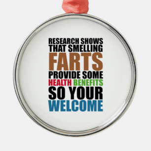 Ornement En Métal Smelling Farts