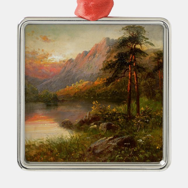 Ornement En Métal Solitude des montagnes (Devant)