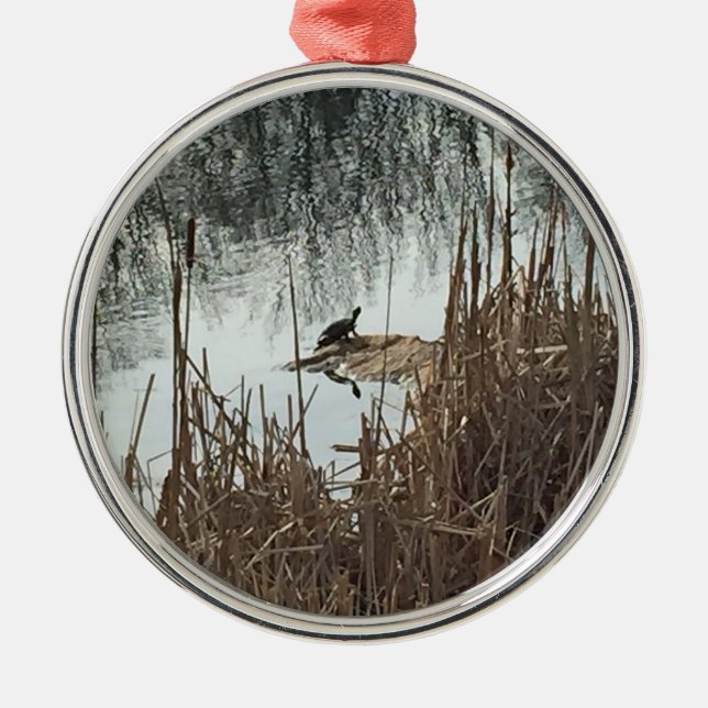 Ornement En Métal Solstice d'hiver (Devant)