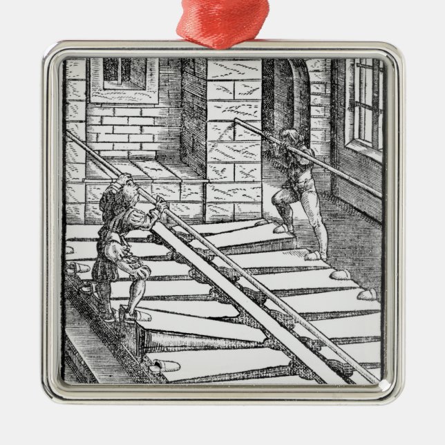 Ornement En Métal Soufflets et ventilateurs d'organe (Devant)