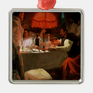 Ornement En Métal Sous la lumière rouge, c.1910
