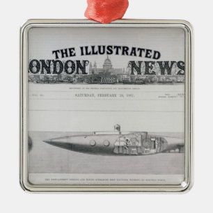 Ornement En Métal Sous-marin de descente et en hausse du déplacemen