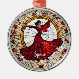 Ornement En Métal Souvenir de vacances en Espagne