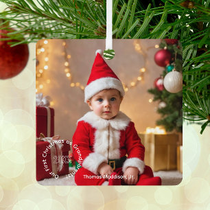 Ornement En Métal Souvenirs chéris Grand-parents Noël