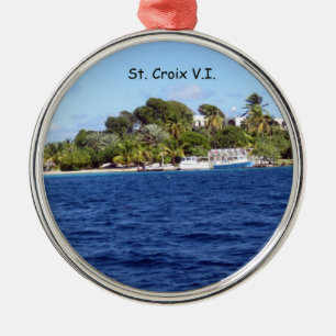 Ornement En Métal St. Croix V.I.