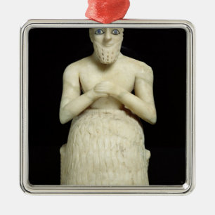 Ornement En Métal Statue du fonctionnaire Ebih-IL