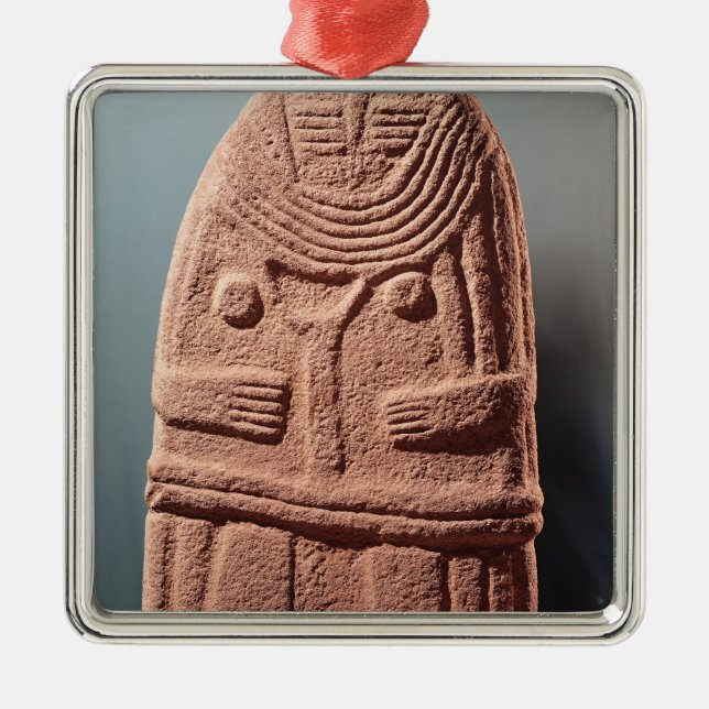 Ornement En Métal Statue no.4 de menhir, de Saint-Sernins-sur-Rance (Devant)