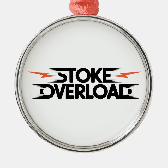 Ornement En Métal Stoke Overload Lightning (Devant)