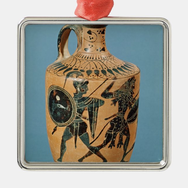 Ornement En Métal Style Lekythos de grenier (Devant)