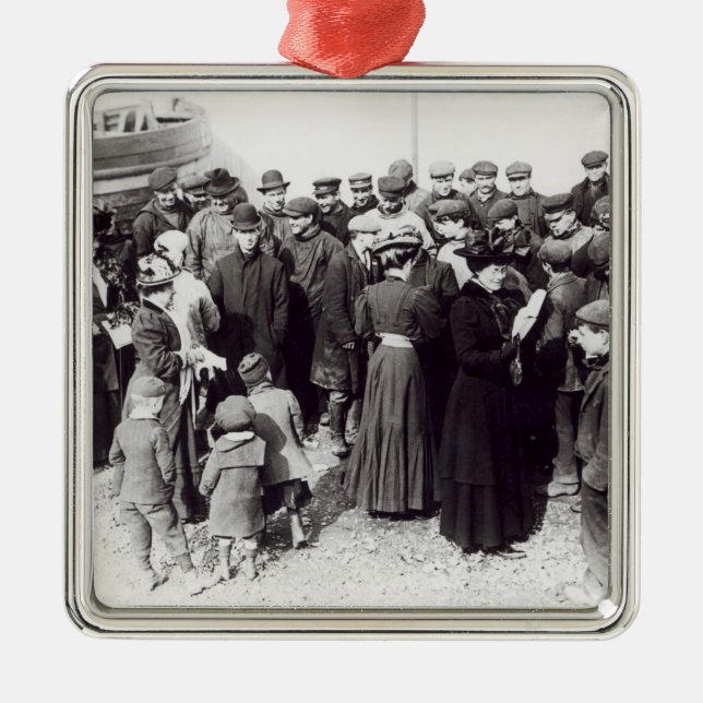 Ornement En Métal Suffragettes en Hastings, 1908 (Devant)