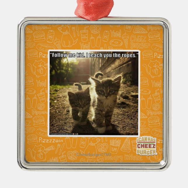 Ornement En Métal Suivez-moi enfant (Devant)