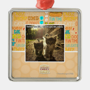 Ornement En Métal Suivez-moi enfant