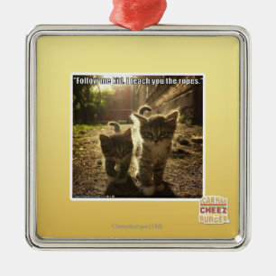 Ornement En Métal Suivez-moi enfant