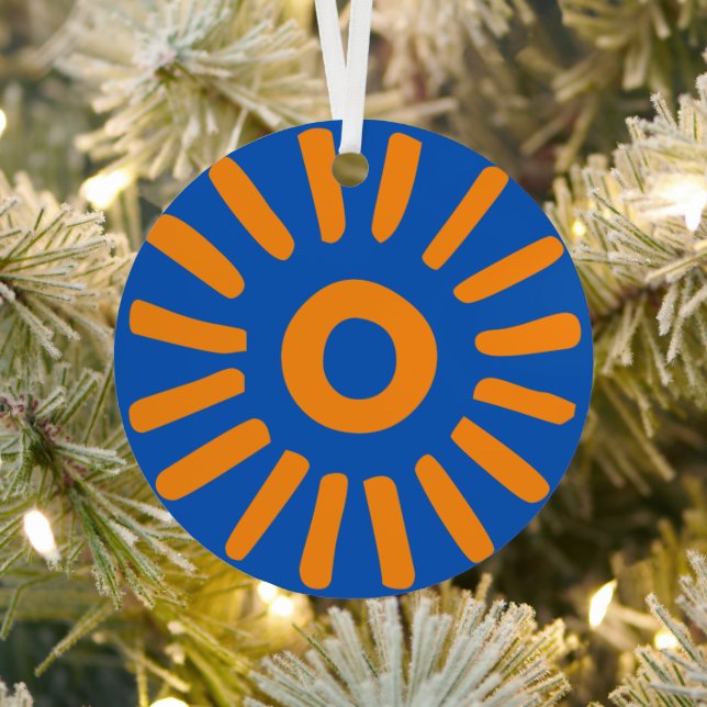Ornement En Métal Sunburst (Insitu)