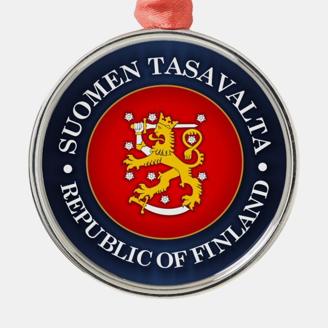Ornement En Métal Suomen Vaakuna (Devant)