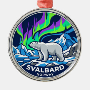 Ornement En Métal Svalbard Norvège