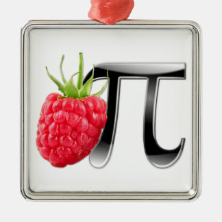Ornement En Métal Symbole de framboise et de pi