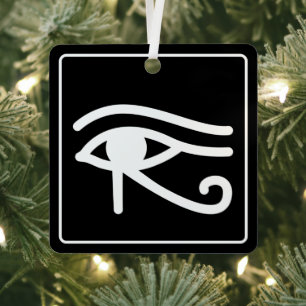 Ornement En Métal Symbole égyptien de l'oeil de Horus