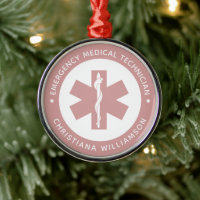 Symbole EMT personnalisé Technicien Médicale d'urg