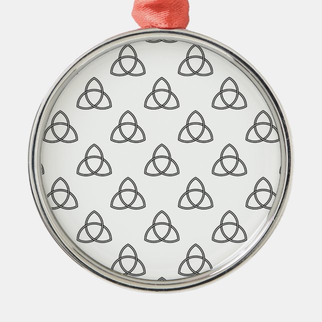 Ornement En Métal Symbole Triquetra Vesica (Devant)