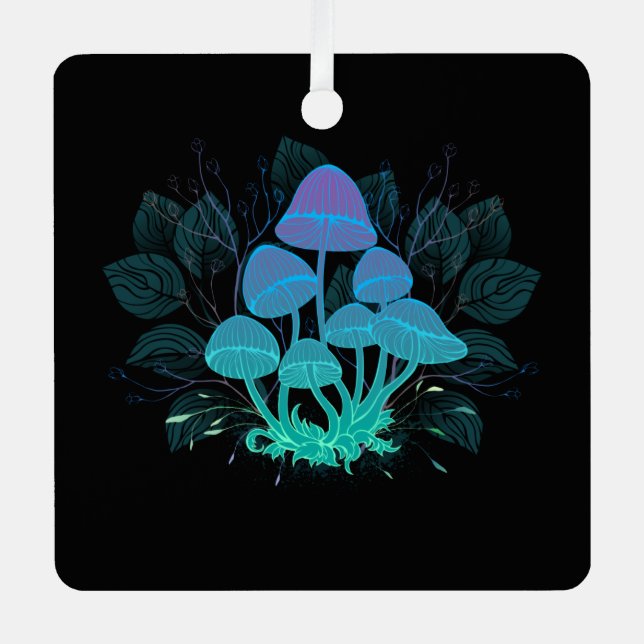 Ornement En Métal Tabourets dans Bushes (Recto)