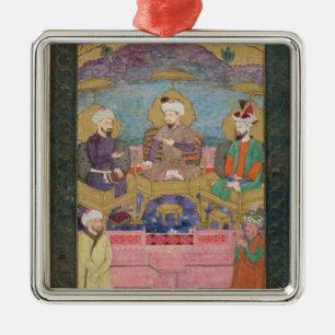 Ornement En Métal Tamerlan (1336-1405), Babur (1483-1530, r.1526-30)