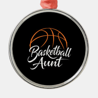 Ornement En Métal Tante de basket-ball Basketball Maman Tante Cadeau