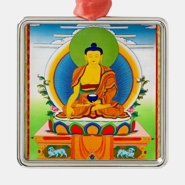 Ornement En Métal Tatouage tibétain oriental frais Aksobhya de (Devant)