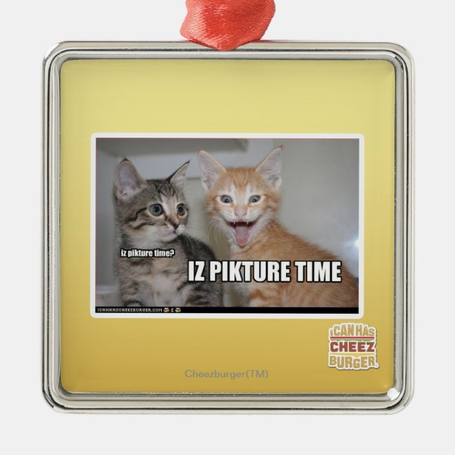 Ornement En Métal temps de pikture d'iz (Devant)