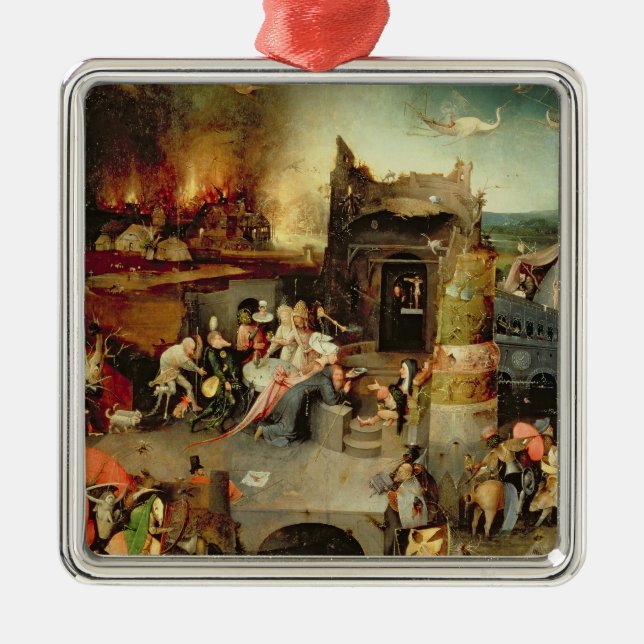 Ornement En Métal Tentation de Saint-Antoine (Devant)