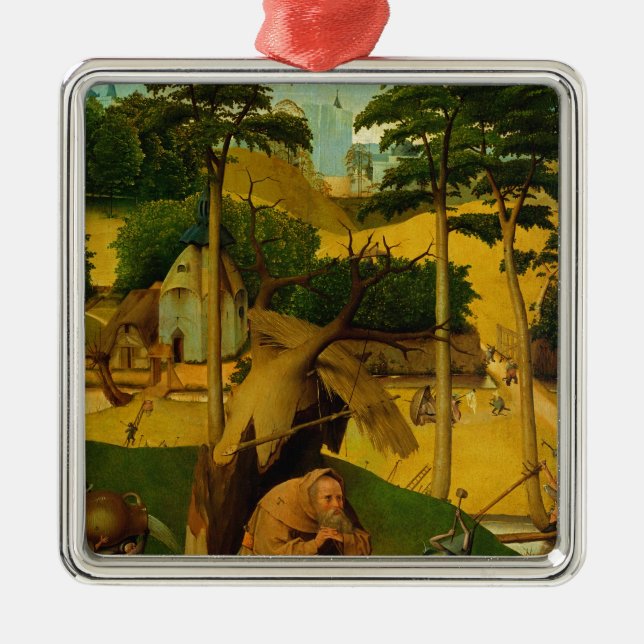 Ornement En Métal Tentation de St Anthony, 1490 (Devant)