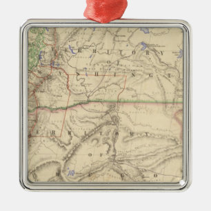 Ornement En Métal Territoires de Washington et de l'Oregon