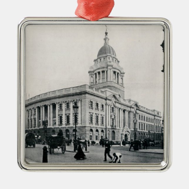 Ornement En Métal The Old Bailey, Londres (Devant)