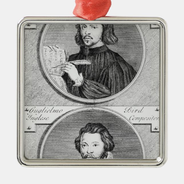 Ornement En Métal Thomas Tallis et William Byrd (Devant)