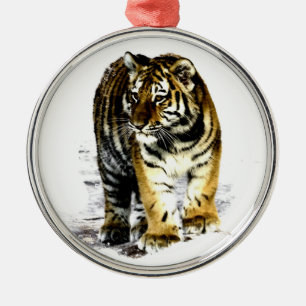Ornement En Métal Tigre