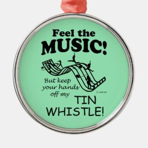 Ornement En Métal Tin Whistle Ressentez La Musique